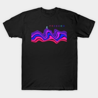 Freedom Surfer Bold T-Shirt